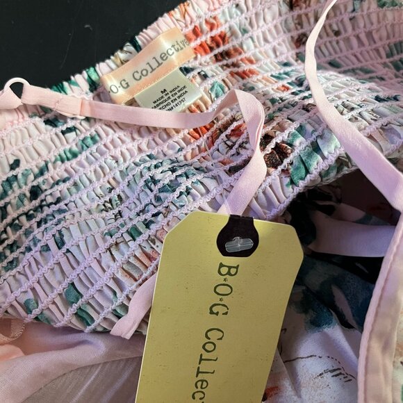 Floral Pink Mini Dress - Picture 2 of 6